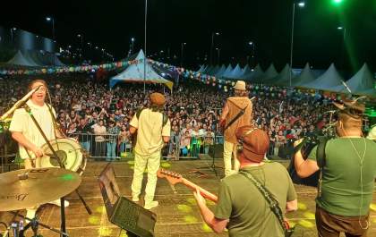 Com recorde de público, Falamansa abre 3° Festival Gastronômico Caipira em Três Lagoas