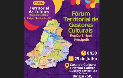Birigui reúne representantes de 19 municípios em Fórum Regional de Cultura