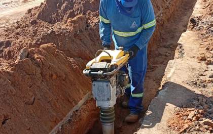 Araçatuba já recebeu mais de 50 km de novas redes de água com setorização