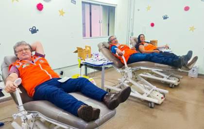 Defesa Civil mantém mobilização para doação de sangue durante o mês de julho
