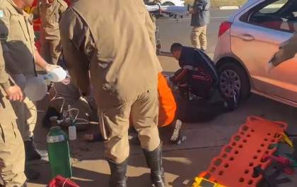 Homem morre em frente ao quartel do Corpo de Bombeiros de Três Lagoas
