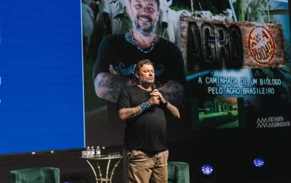 Richard Rasmussen defende agro sustentável durante Siran Summit 2025