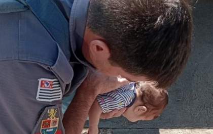 PM socorre mais um bebê recém-nascido encontrado engasgado em Araçatuba