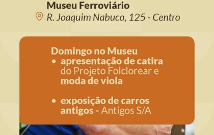 Domingo no Museu celebra Dia dos Pais com tradições caipiras em Araçatuba