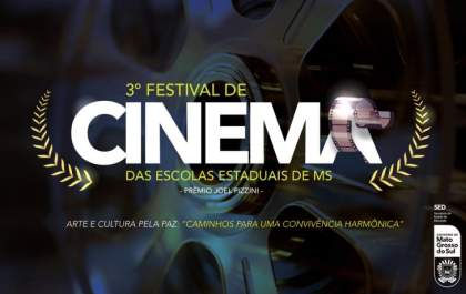 Festival de Cinema das Escolas Estaduais de MS recebe inscrições até 18 de agosto