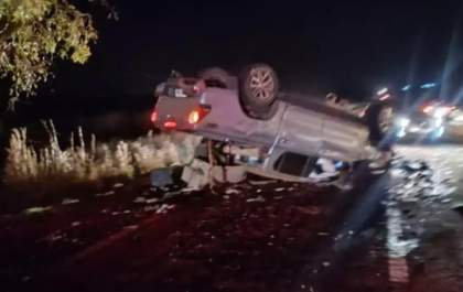 Colisão entre caminhonete e carro deixam 4 pessoas gravemente feridas em rodovia de MS