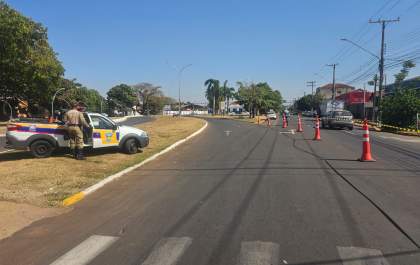 Estrutura da 35ª Festa do Folclore já está sendo montada em Três Lagoas