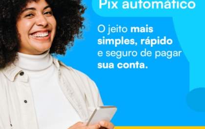 Sabesp é a primeira empresa do setor de serviços públicos essenciais a oferecer Pix Automático para pagamento da conta