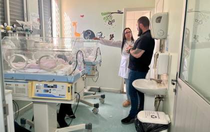 Santa Casa de Araçatuba é incluída em programa de proteção à saúde cerebral de bebês prematuros