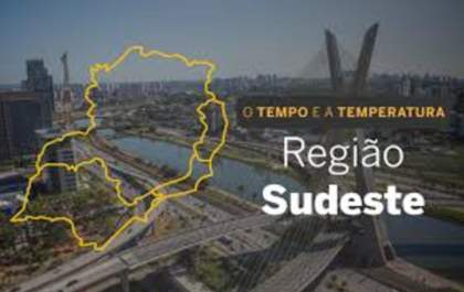 PREVISÃO DO TEMPO: Calor e tempo firme predominam no Sudeste