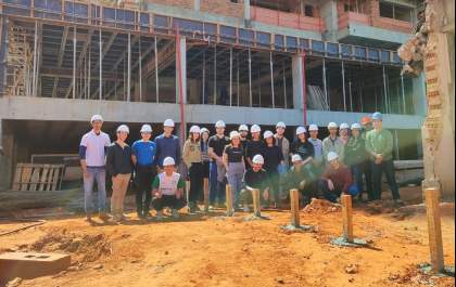 Visitas técnicas aproximam teoria e prática nos cursos de Engenharia e Arquitetura