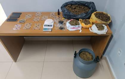 Baep apreende 5 quilos de maconha com irmãos em Araçatuba