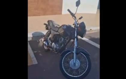 Jovem é preso pela PM em Birigui com moto furtada em Araçatuba