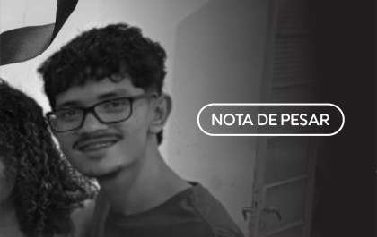 Nota de pesar pelo falecimento de Lucas Rodrigues Antunes, de 19 anos