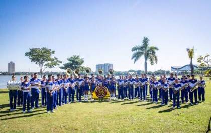 Bandas Cristo Redentor representam Três Lagoas no Campeonato Sul-Mato-Grossense de Bandas e Fanfarras