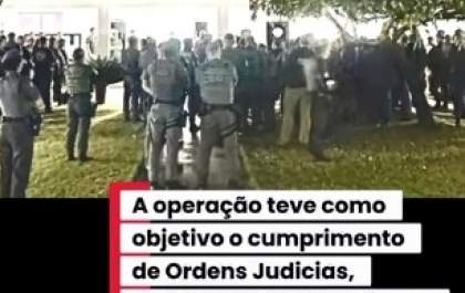 Nota à imprensa:“Operação Laços de Família”