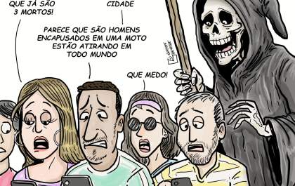 Charge: Que confusão...