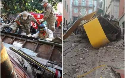 Tragédia no Elevador da Glória em Lisboa: 17 mortos e 21 feridos
