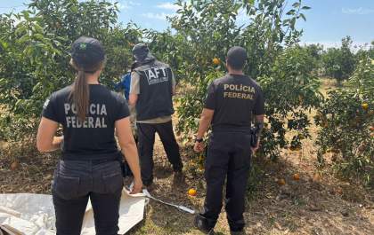 Polícia Federal faz operação de combate ao trabalho análogo à escravidão