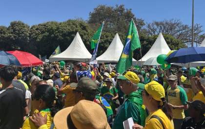 Apoiadores de Bolsonaro realizam atos no 7 de Setembro e pedem anistia