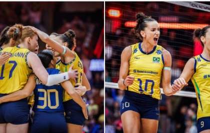 Brasil garante bronze no Campeonato Mundial de vôlei feminino