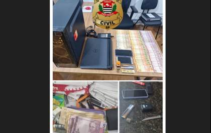 Polícia Civil de Birigui apreende celulares, computadores, dinheiro e drogas com investigado por tráfico