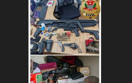 Ex-vereador de Birigui é preso pela Polícia Civil ao ser flagrado com armas em casa
