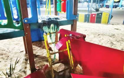 Indivíduo é preso após atear fogo em brinquedos&nbsp;