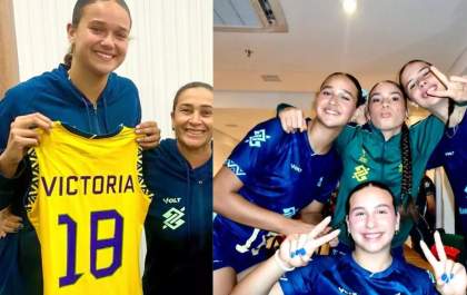 Talento Precoce: Victoria Johnson Gama é destaque na Seleção Brasileira de vôlei sub-17
