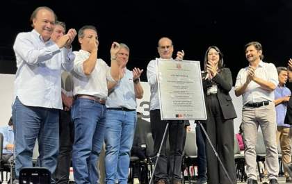 Governador inaugura os 10 novos leitos de UTI Neonatal e Pediátrica da Santa Casa de Araçatuba