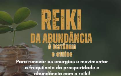 Natália Novaes promove atendimento especial com Reiki da Abundância