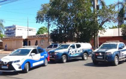 Três homens são mortos a tiros dentro de restaurante na fronteira com o Paraguai