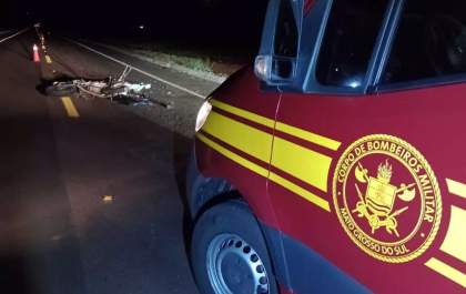 Motociclista morre em acidente na BR-060 em MS