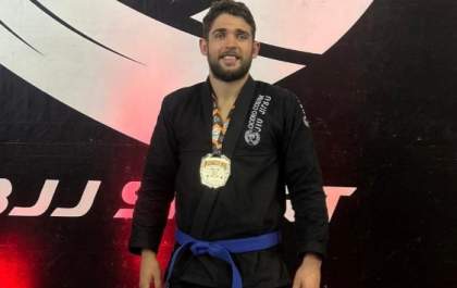 Três-lagoense Eduardo Guarnieri conquista ouro no Panamericano de Jiu-Jitsu em São Paulo