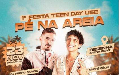 Três Lagoas recebe a 1ª Festa Teen Day Use em novembro