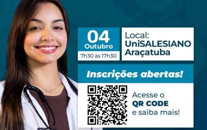 Unisalesiano de Araçatuba promove 5º Workshop de Medicina no sábado