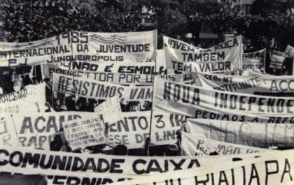 Redes sociais relembram manifestações em Andradina na década de 80