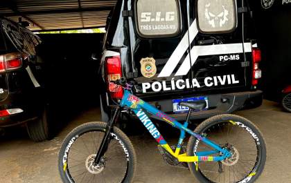 Adolescente de 15 anos é apreendido por roubo de bicicleta em Três Lagoas