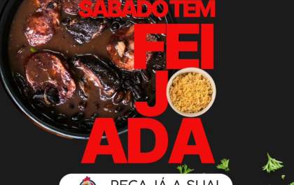 Frango Bip serve feijoada tradicional neste sábado por apenas R$ 25