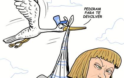 Pediram para devolver a criança