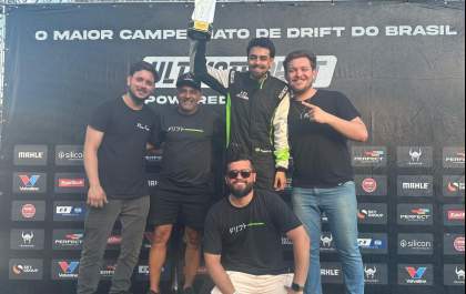 Piloto de Araçatuba é vice-campeão da etapa final do Campeonato Brasileiro de Drift