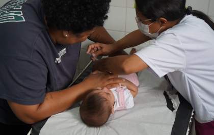 Saúde aplica quase 400 doses durante campanha