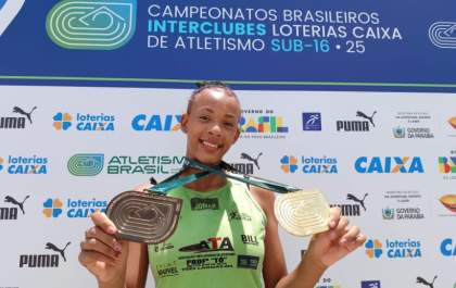 Atleta de Três Lagoas é campeã brasileira no salto em distância Sub-16