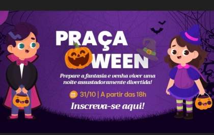 Shopping promove evento de Halloween para celebrar o Dia das Bruxas