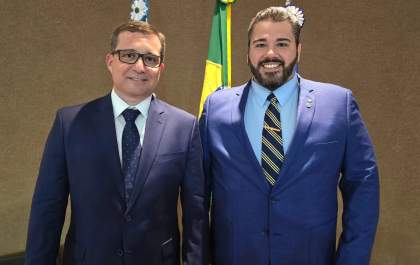 Prefeito Cassiano Maia e vereador Tonhão são homenageados pela Assembleia Legislativa de MS