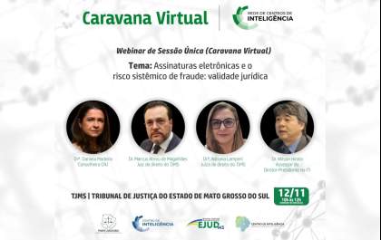 Aberta as inscrições para o Webinário sobre Assinaturas Eletrônicas e o Risco Sistêmico de Fraudes