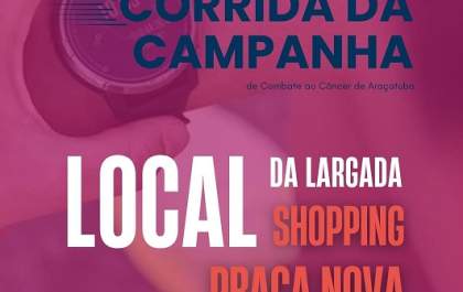 1ª Corrida da Campanha Contra o Câncer recebe inscrições até este domingo