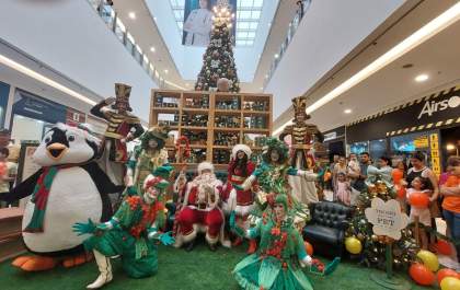 Papai Noel chega neste sábado em shopping de Araçatuba&nbsp;