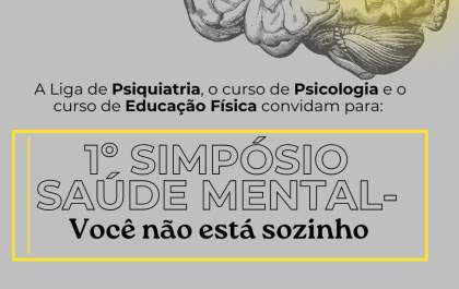 Unisalesiano promove 1º Simpósio Saúde Mental com o tema 'Você não está sozinho'