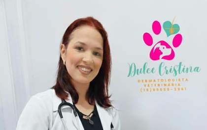 Veterinária realiza testes alérgicos em pets na sua clínica em Andradina